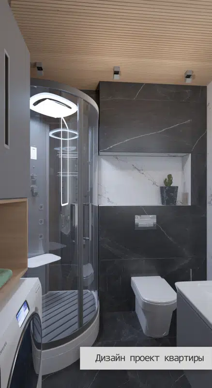 1-комнатная квартира 33.6 м² Аквамарин