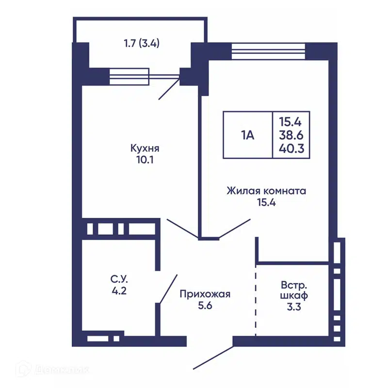  40.3 м² Сподвижники