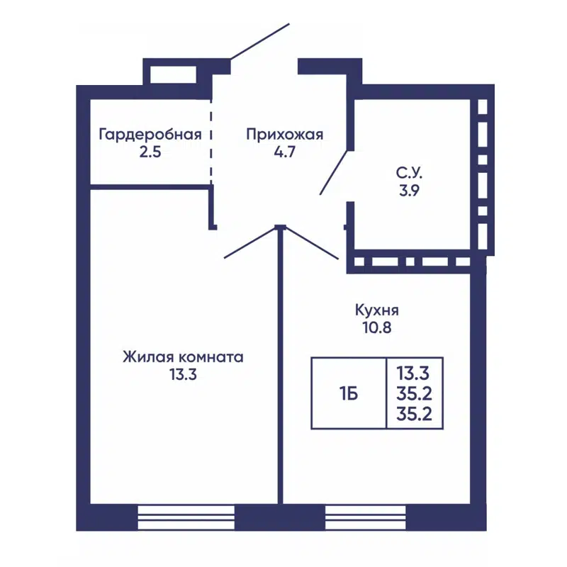  35.2 м² Сподвижники