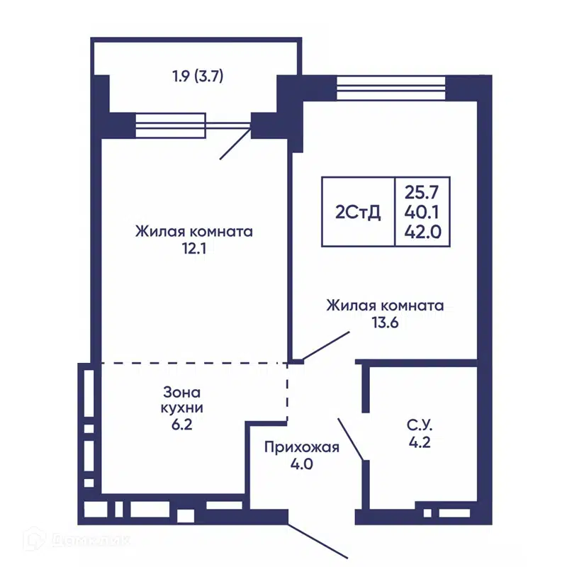  42 м² Сподвижники